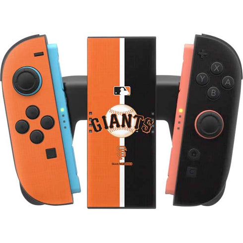 MLB San Francisco Giants Split Nintendo Switch 2 (2025) Joy-Con Controller Skin