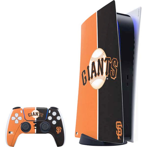 MLB San Francisco Giants Split PlayStation PS5 Skins