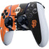 MLB San Francisco Giants Split PS5 DualSense Edge Pro Controller Skin