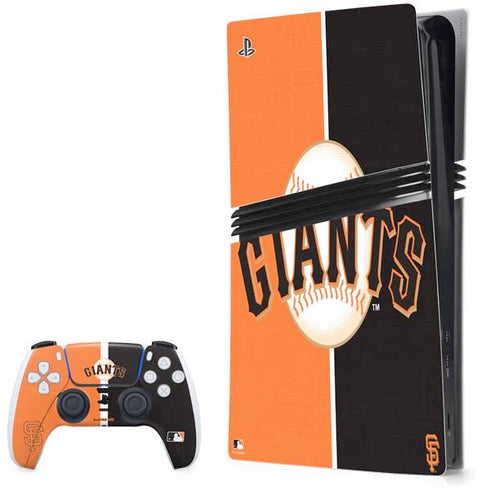 MLB San Francisco Giants Split PS5 Pro Bundle Skin