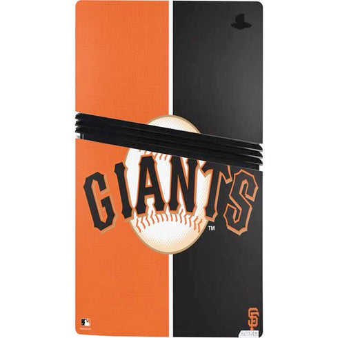 MLB San Francisco Giants Split PS5 Pro Bundle Skin