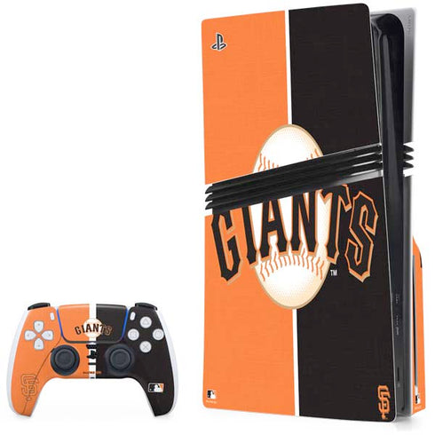 MLB San Francisco Giants Split PlayStation PS5 Skins