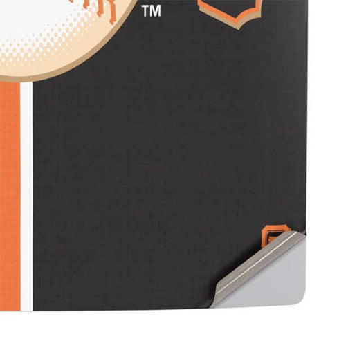 MLB San Francisco Giants Split PS5 Slim Digital Edition Console Skin