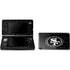 NFL San Franciso 49ers Black & White Nintendo Skins
