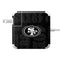 NFL San Franciso 49ers Black & White 85W Power Adapter (15 and 17 inch MacBook Pro Charger) Skin