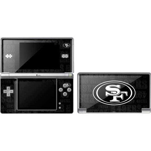 NFL San Franciso 49ers Black & White Nintendo Skins