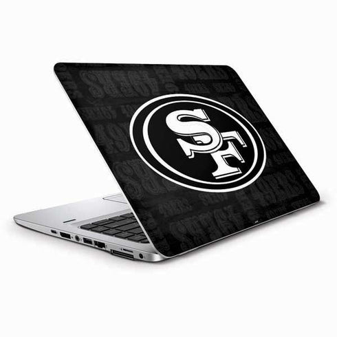 NFL San Franciso 49ers Black & White HP Elitebook Skin