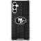NFL San Franciso 49ers Black & White Galaxy A16 5G Clear Case