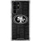 NFL San Franciso 49ers Black & White Galaxy S23 Ultra Clear Case