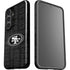 NFL San Franciso 49ers Black & White Galaxy S25 Impact Case