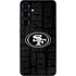 NFL San Franciso 49ers Black & White Galaxy S24 Plus Skin