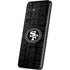 NFL San Franciso 49ers Black & White Galaxy S25 Plus Skin