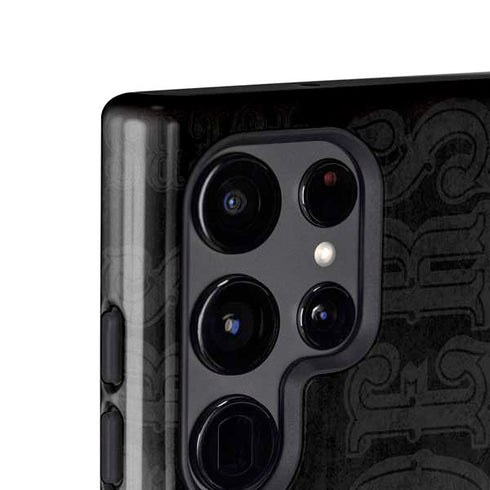 NFL San Franciso 49ers Black & White Galaxy S25 Ultra Impact Case