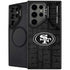 NFL San Franciso 49ers Black & White Galaxy Cases