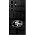 NFL San Franciso 49ers Black & White Galaxy S25 Ultra Skin
