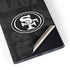 NFL San Franciso 49ers Black & White Galaxy S25 Ultra Skin