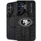 NFL San Franciso 49ers Black & White Galaxy S26 Plus Kickstand Case