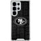 NFL San Franciso 49ers Black & White Galaxy S26 Ultra Clear Case