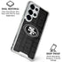 NFL San Franciso 49ers Black & White Galaxy S26 Ultra Clear Case