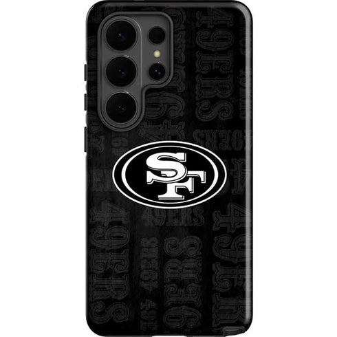 NFL San Franciso 49ers Black & White Galaxy S26 Ultra Impact Case