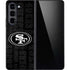 NFL San Franciso 49ers Black & White Galaxy Z Fold5 5G Skin