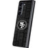 NFL San Franciso 49ers Black & White Galaxy Z Fold5 5G Skin