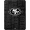 NFL San Franciso 49ers Black & White Apple iPad Air Skin