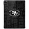 NFL San Franciso 49ers Black & White iPad Pro 11in (2024) Clear Case