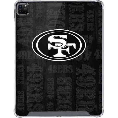 NFL San Franciso 49ers Black & White iPad Cases