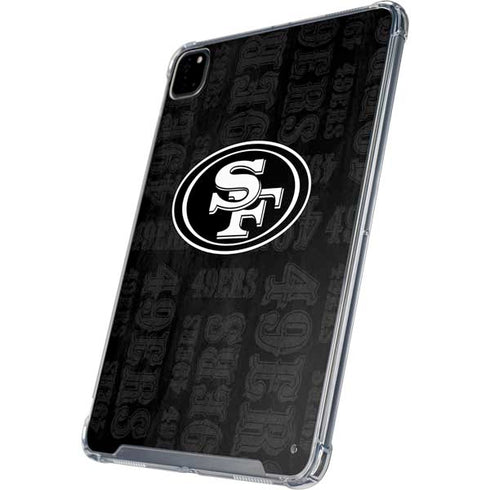 NFL San Franciso 49ers Black & White iPad Cases