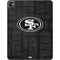 NFL San Franciso 49ers Black & White iPad Pro 13in M4 (2024) Skin