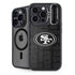 NFL San Franciso 49ers Black & White iPhone 13 Pro Kickstand Case