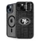NFL San Franciso 49ers Black & White iPhone 14 Plus Kickstand Case