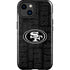 NFL San Franciso 49ers Black & White iPhone 15 Impact Case