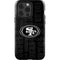 NFL San Franciso 49ers Black & White iPhone 15 Pro Impact Case