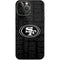 NFL San Franciso 49ers Black & White iPhone 15 Pro Max Skin