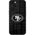 NFL San Franciso 49ers Black & White iPhone 15 Skin