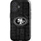 NFL San Franciso 49ers Black & White iPhone 16 Plus Magsafe Impact Case