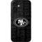 NFL San Franciso 49ers Black & White iPhone 16 Plus Skin