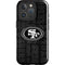 NFL San Franciso 49ers Black & White iPhone 16 Pro Magsafe Impact Case