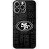 NFL San Franciso 49ers Black & White iPhone 16 Pro Max Skin