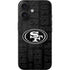 NFL San Franciso 49ers Black & White iPhone 16 Skin