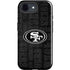 NFL San Franciso 49ers Black & White iPhone 16e Impact Case