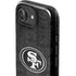 NFL San Franciso 49ers Black & White iPhone 16e Impact Case