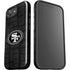 NFL San Franciso 49ers Black & White iPhone 16e Impact Case