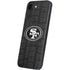 NFL San Franciso 49ers Black & White iPhone 16e Skin