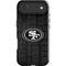 NFL San Franciso 49ers Black & White iPhone 17 Air Impact Case