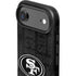 NFL San Franciso 49ers Black & White iPhone 17 Air Impact Case
