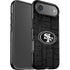 NFL San Franciso 49ers Black & White iPhone 17 Air Impact Case