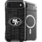 NFL San Franciso 49ers Black & White iPhone 17 Air MagSafe Case